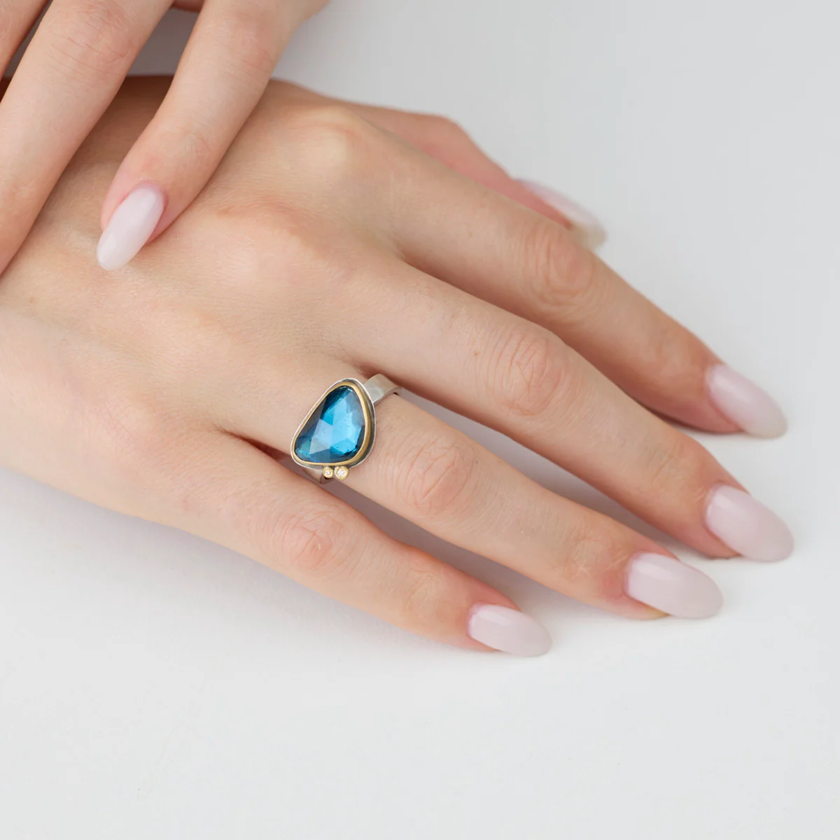 Blue Topaz Ring - Image 2