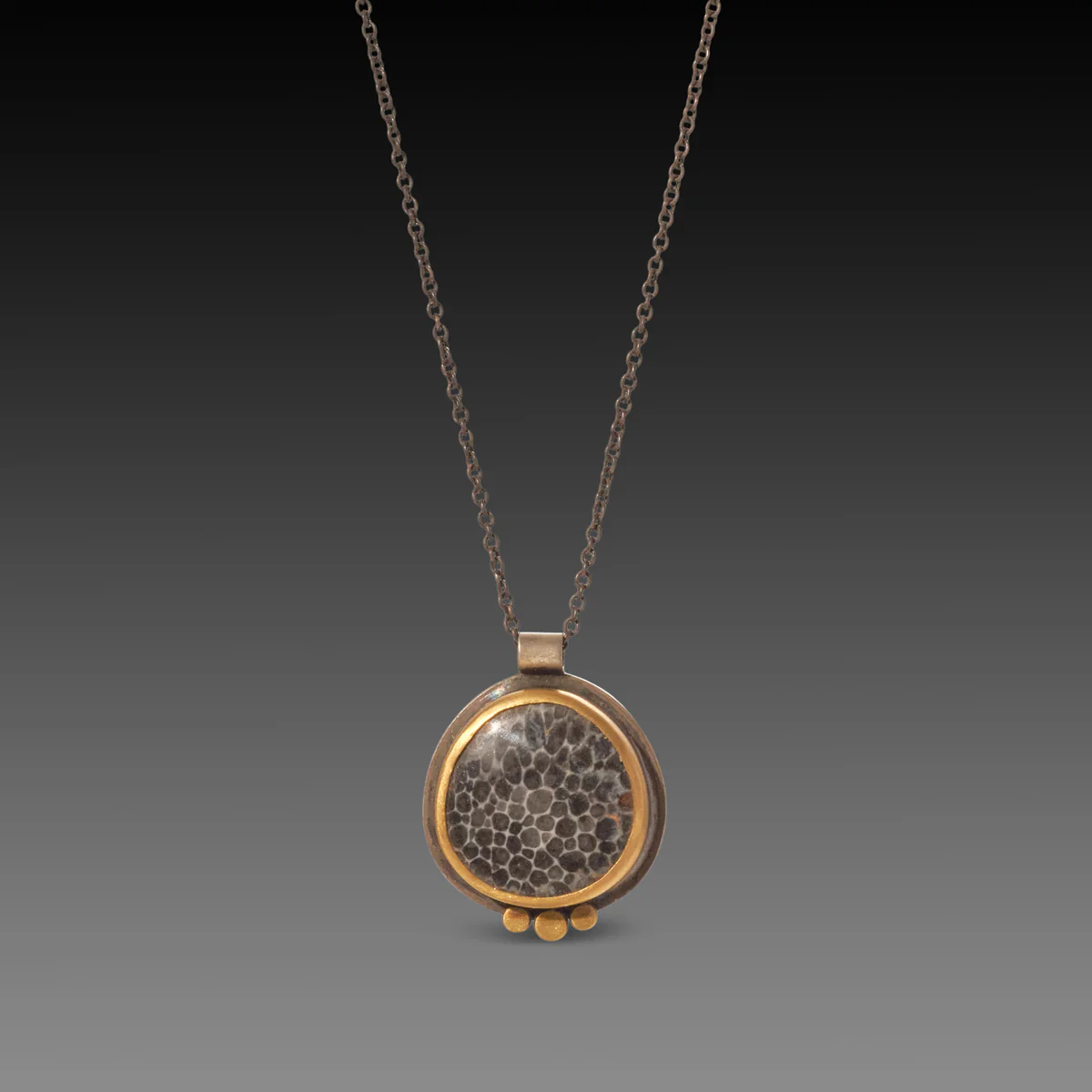 Bryozoan Fossil Necklace