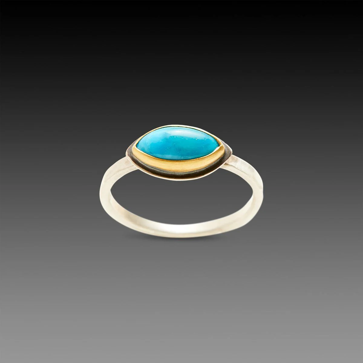 Marquise Turquoise Ring - Image 2