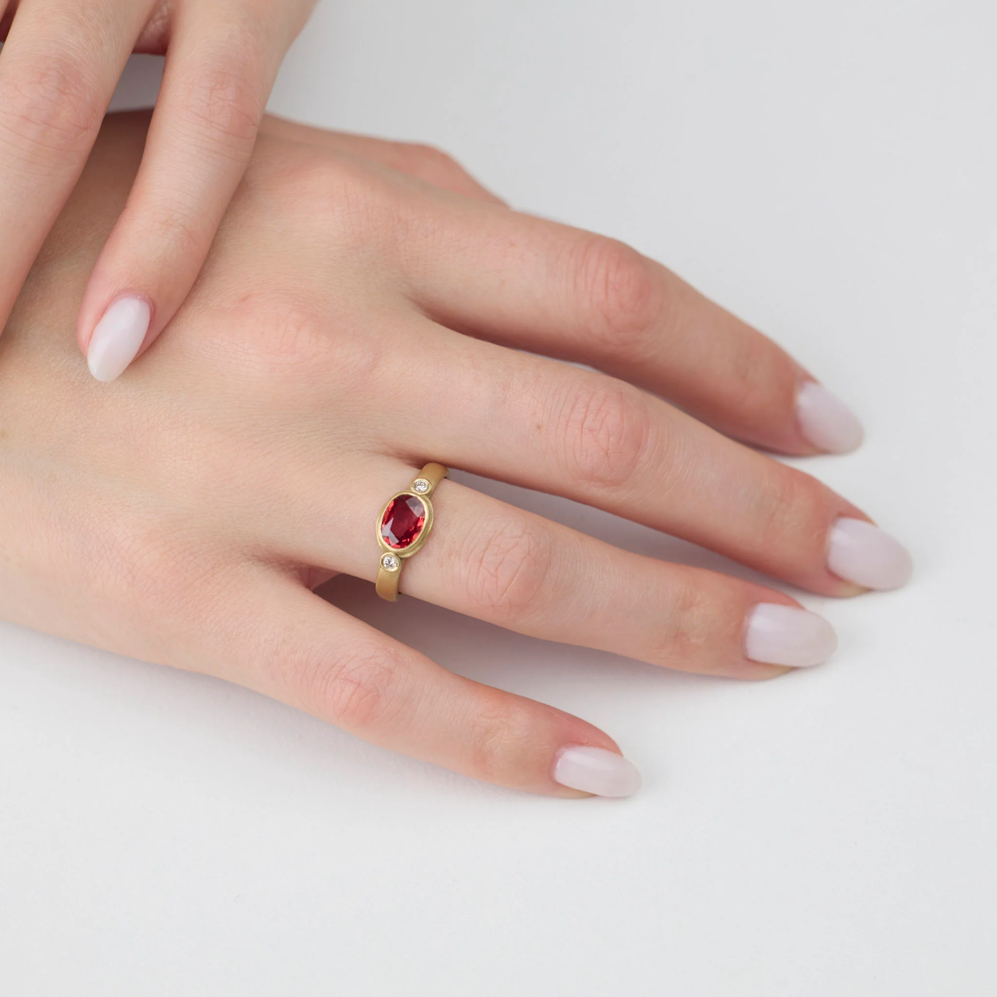 Crimson Sapphire Ring - Image 2