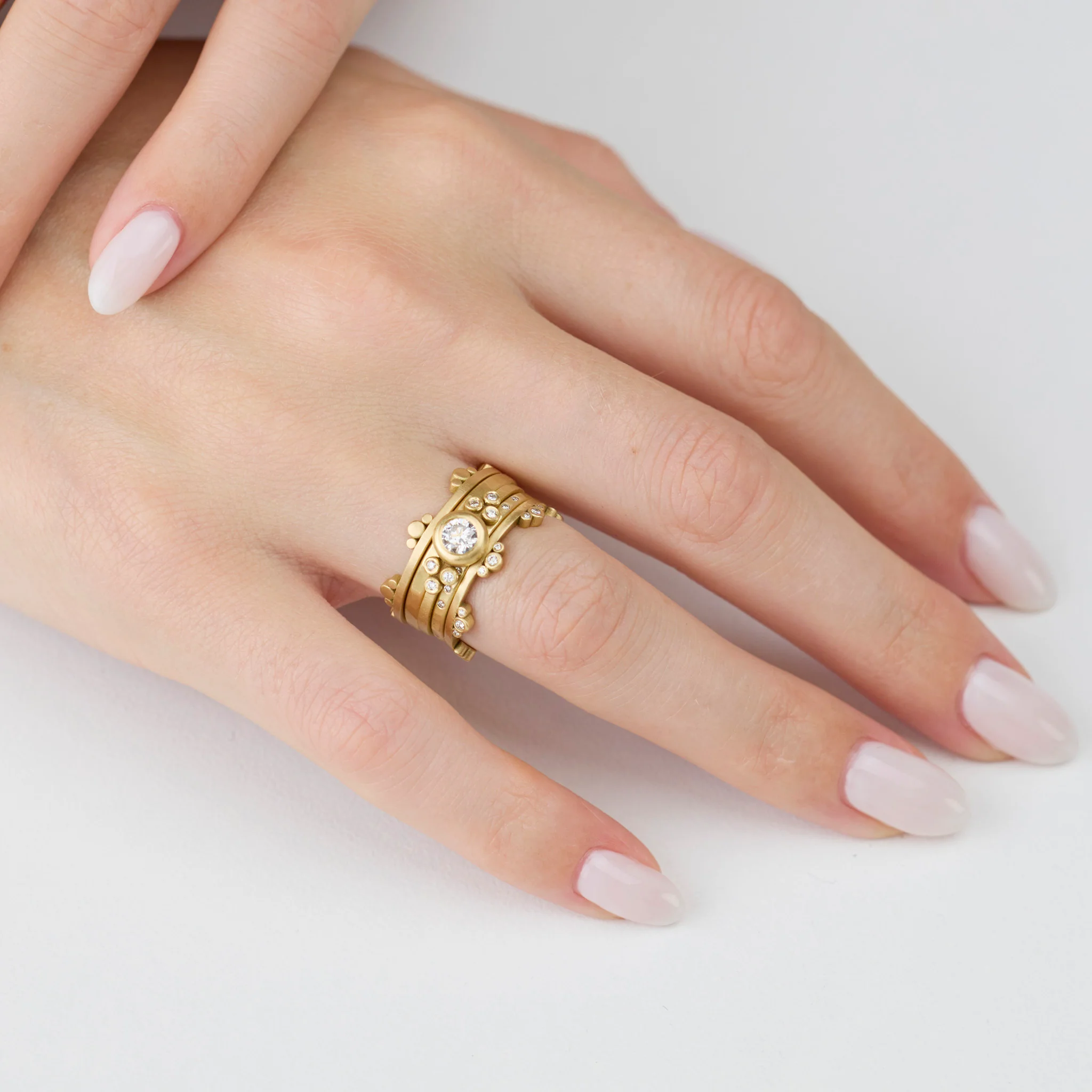 Elegant Diamond Stack - Image 2