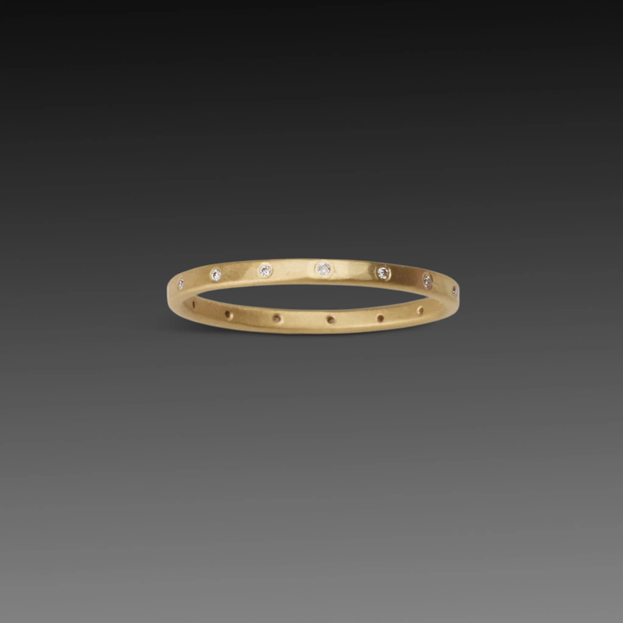 Narrow Band with Eternity Diamonds