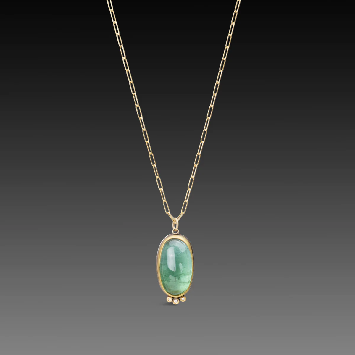Green Tourmaline Necklace