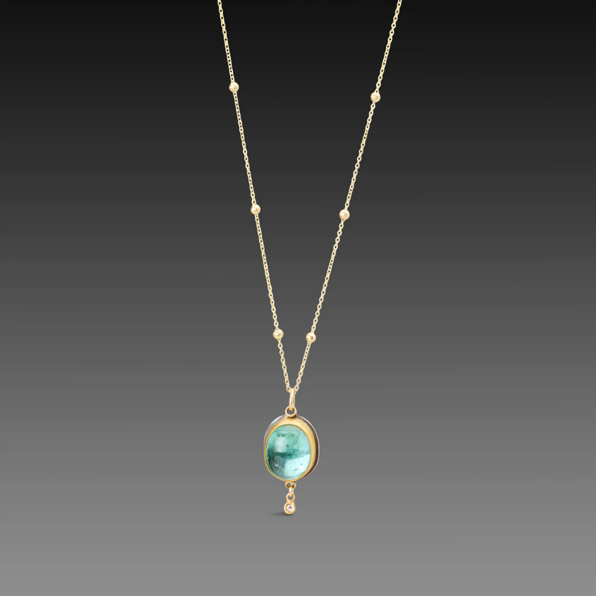 Green Tourmaline Necklace