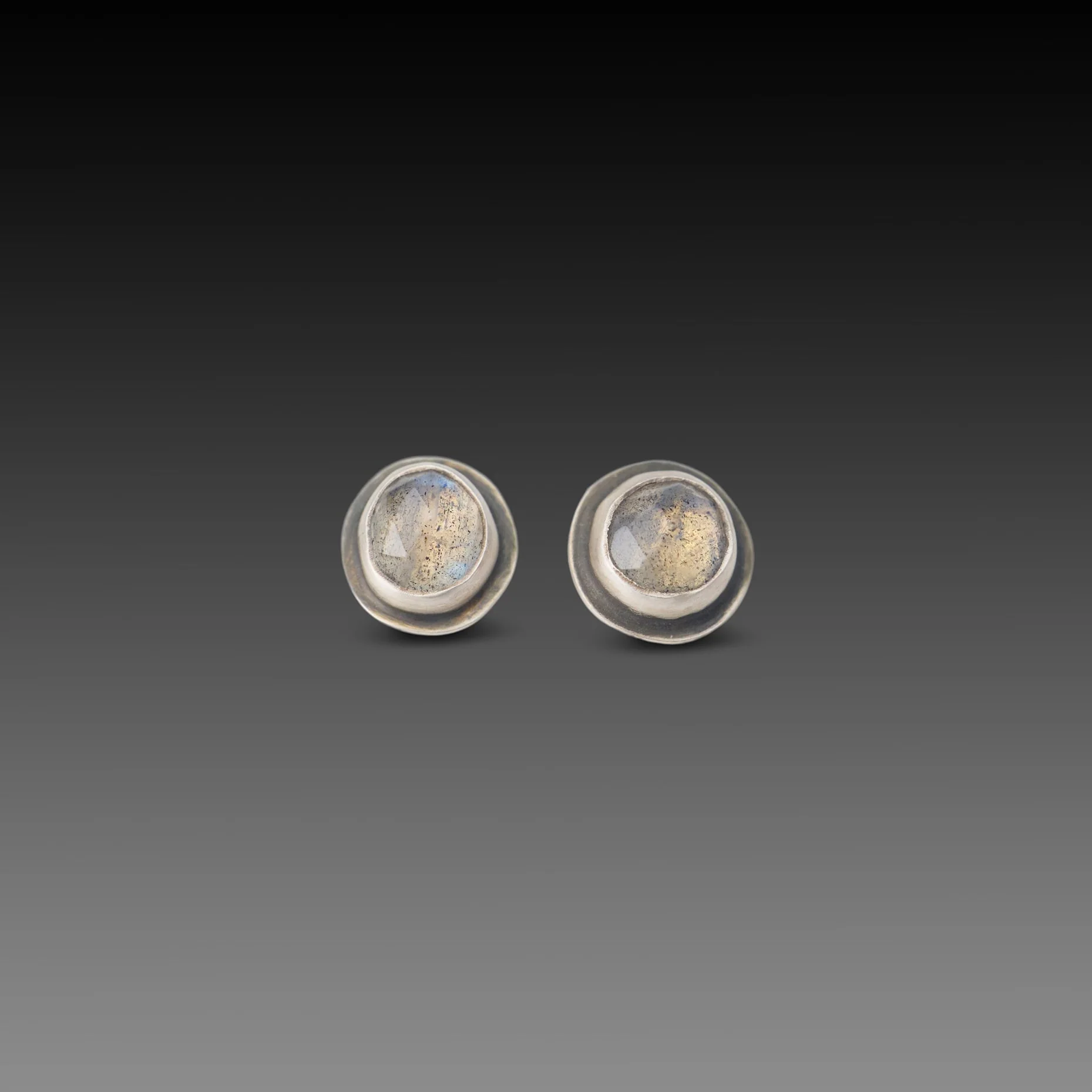Labradorite Stud Earrings