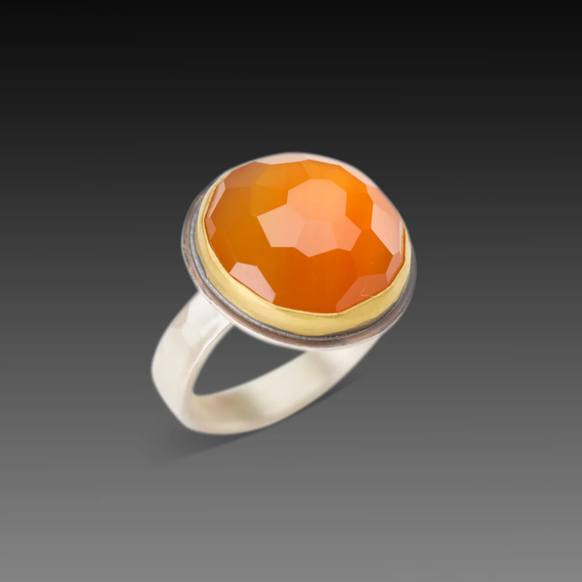 Round Carnelian Ring - Image 3