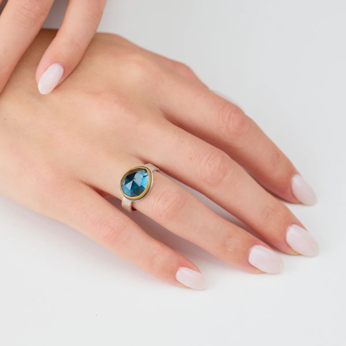 London Blue Topaz Ring - Image 2