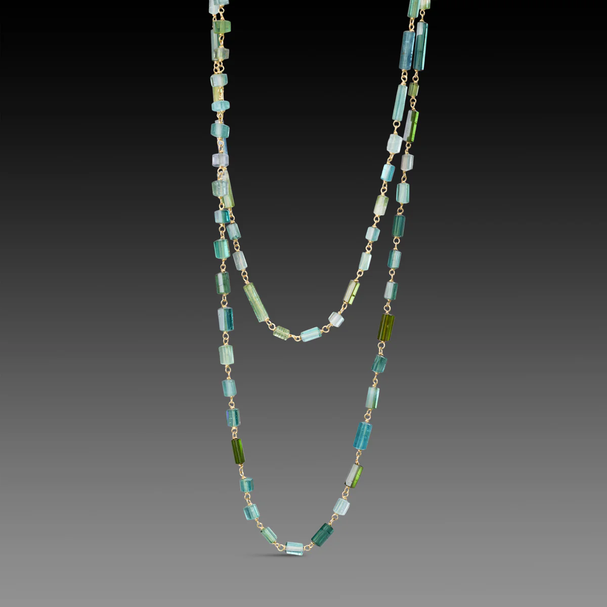 Long Tourmaline Necklace
