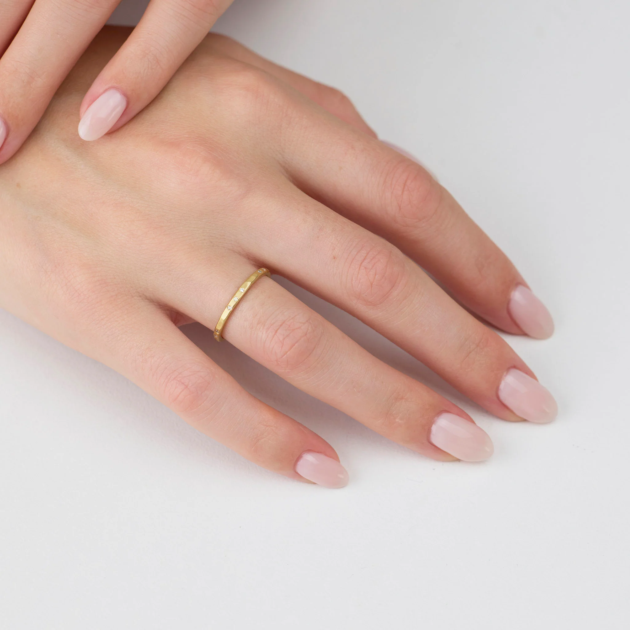 Narrow Diamond Trio Repeat Band - Image 2