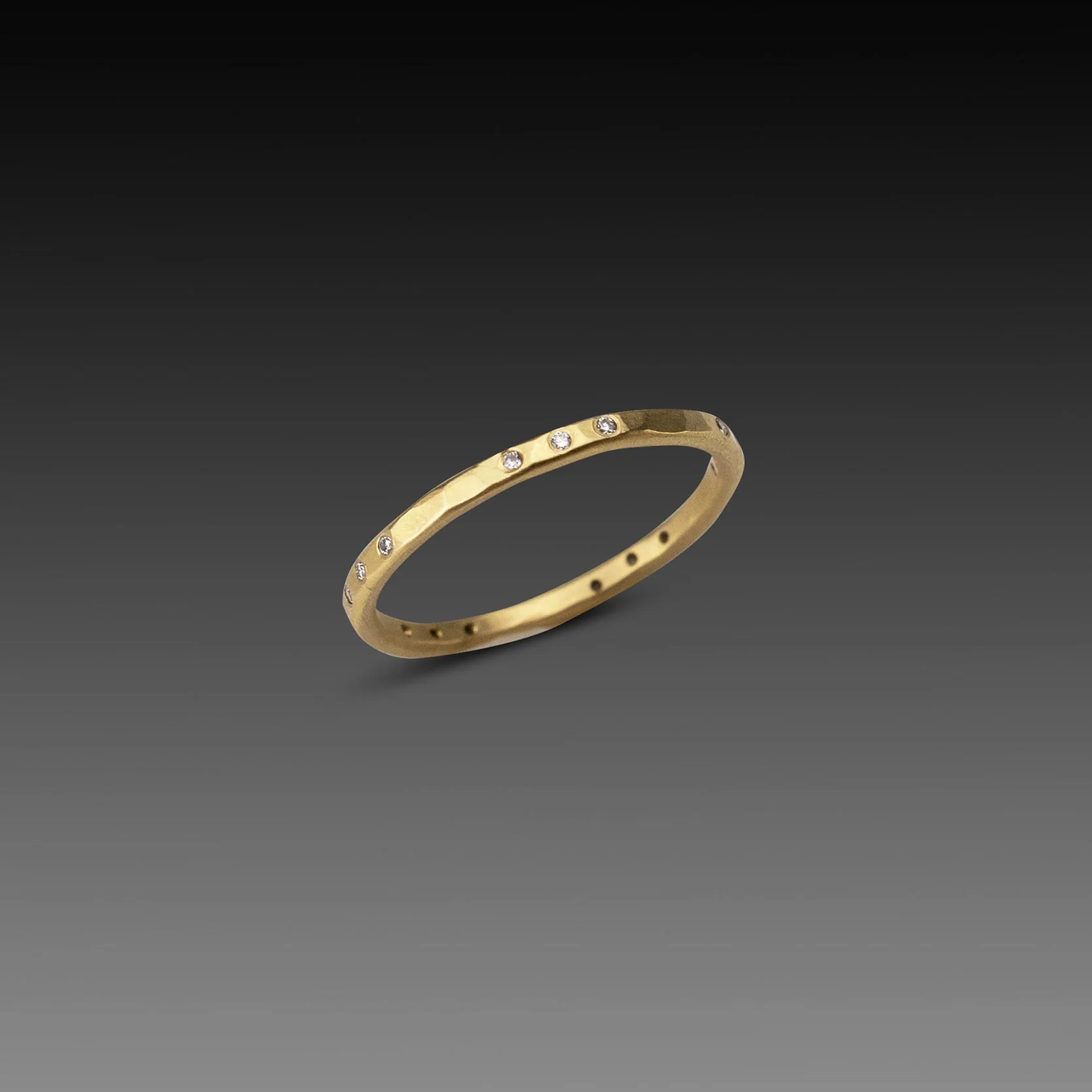 Narrow Diamond Trio Repeat Band - Image 4