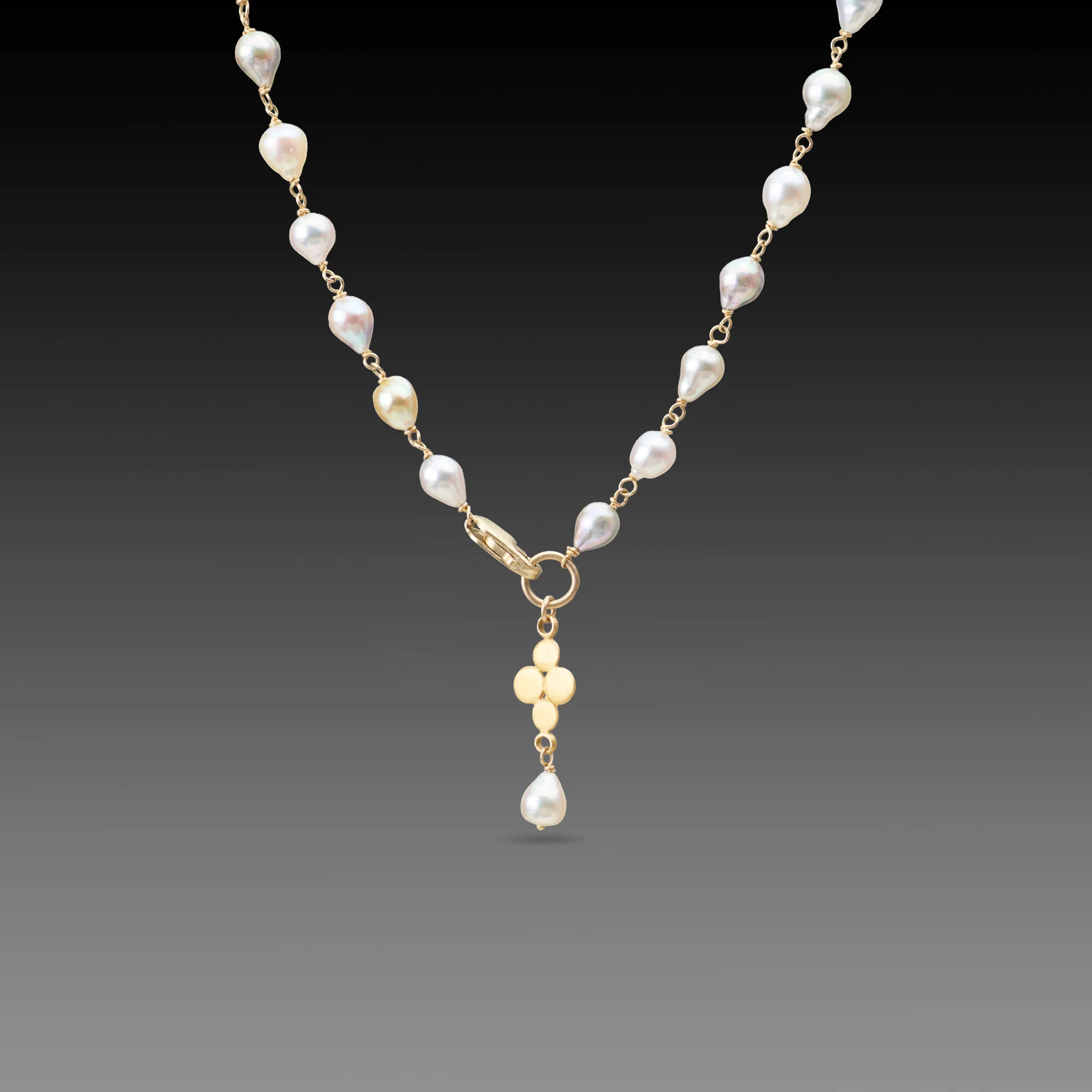 Natural Pearl Necklace - Image 3