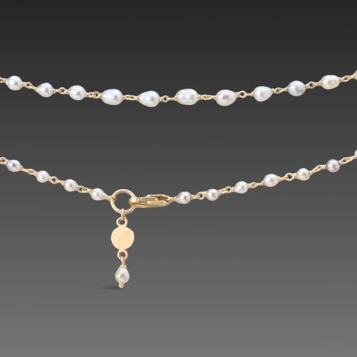Natural Pearl Necklace - Image 3