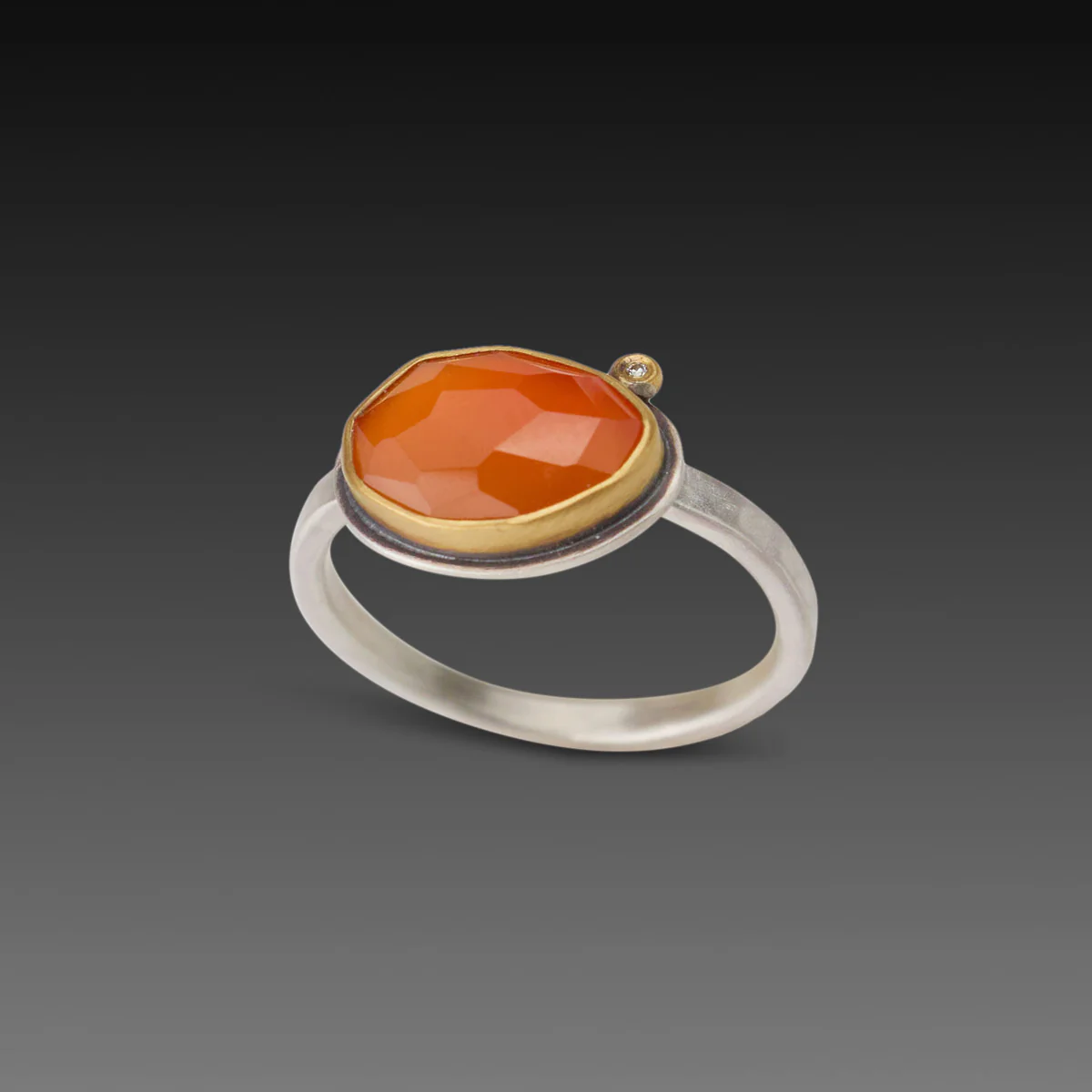 Organic Carnelian Ring - Image 3