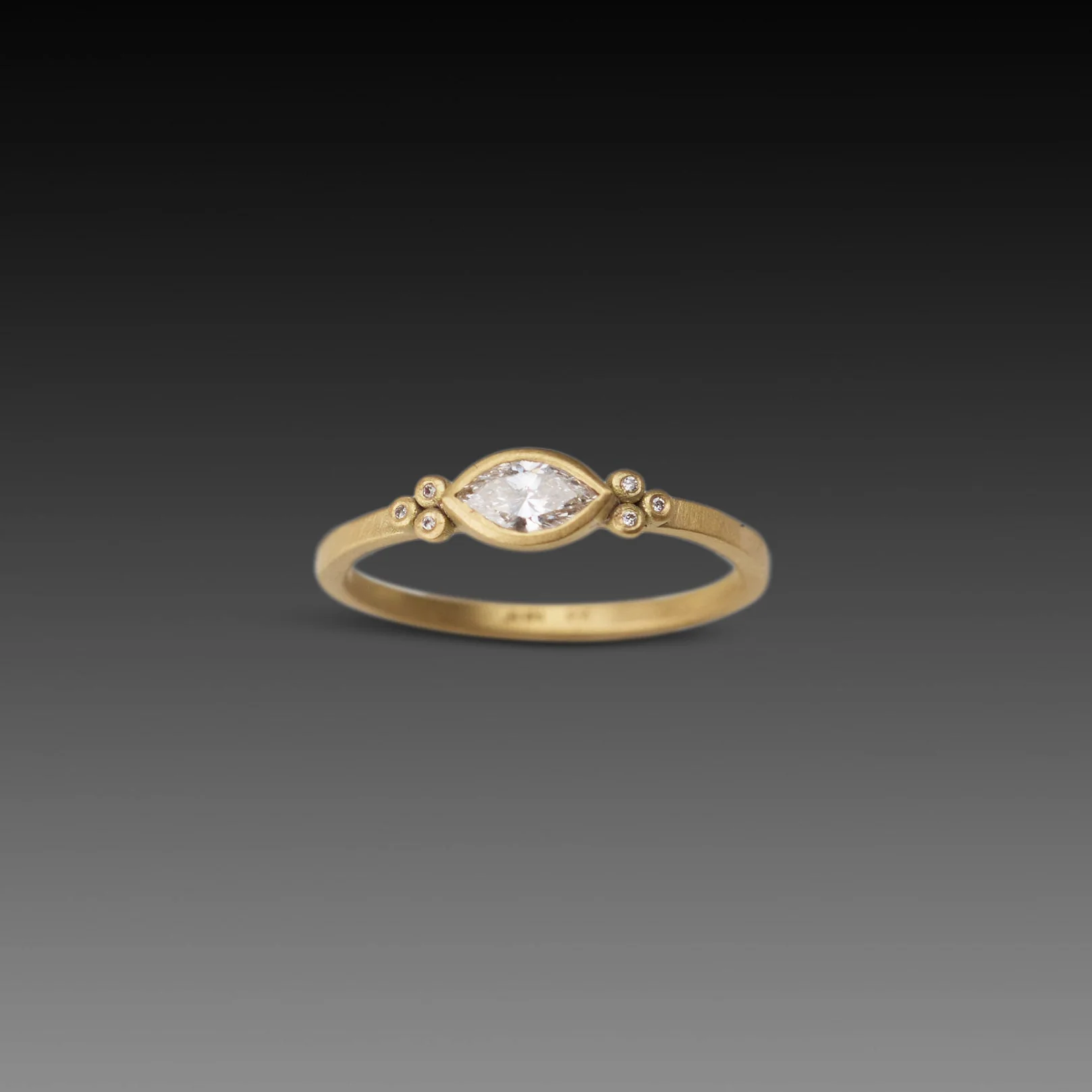 Petite Marquis Diamond Ring