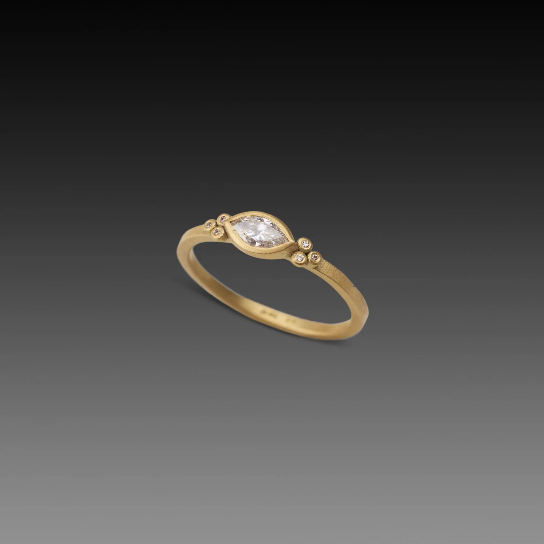 Petite Marquis Diamond Ring - Image 3