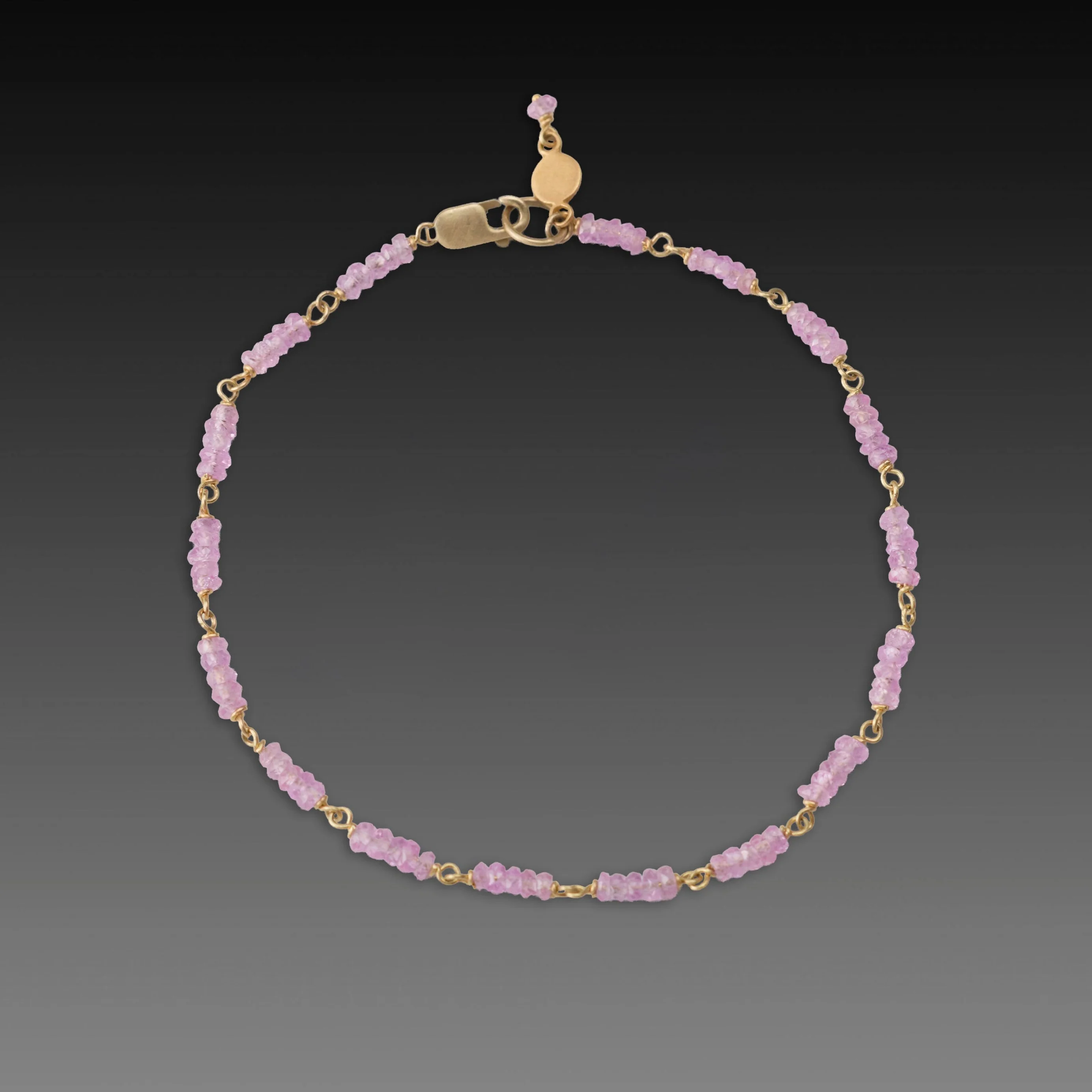 Pink Sapphire Bracelet
