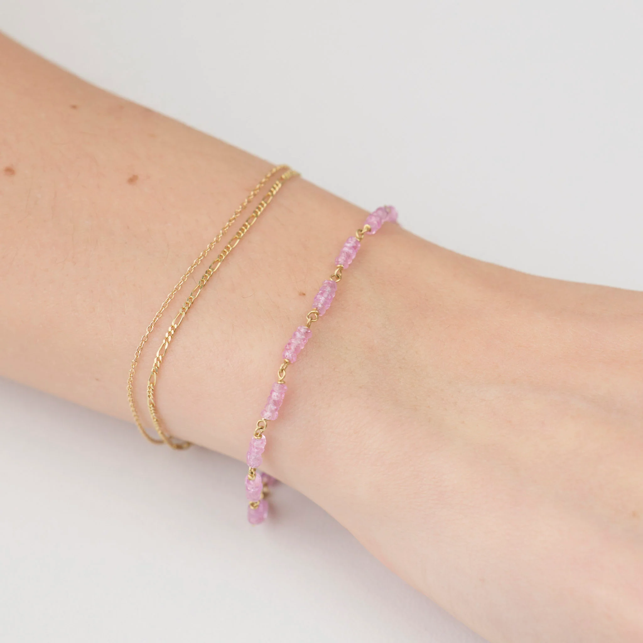 Pink Sapphire Bracelet - Image 2