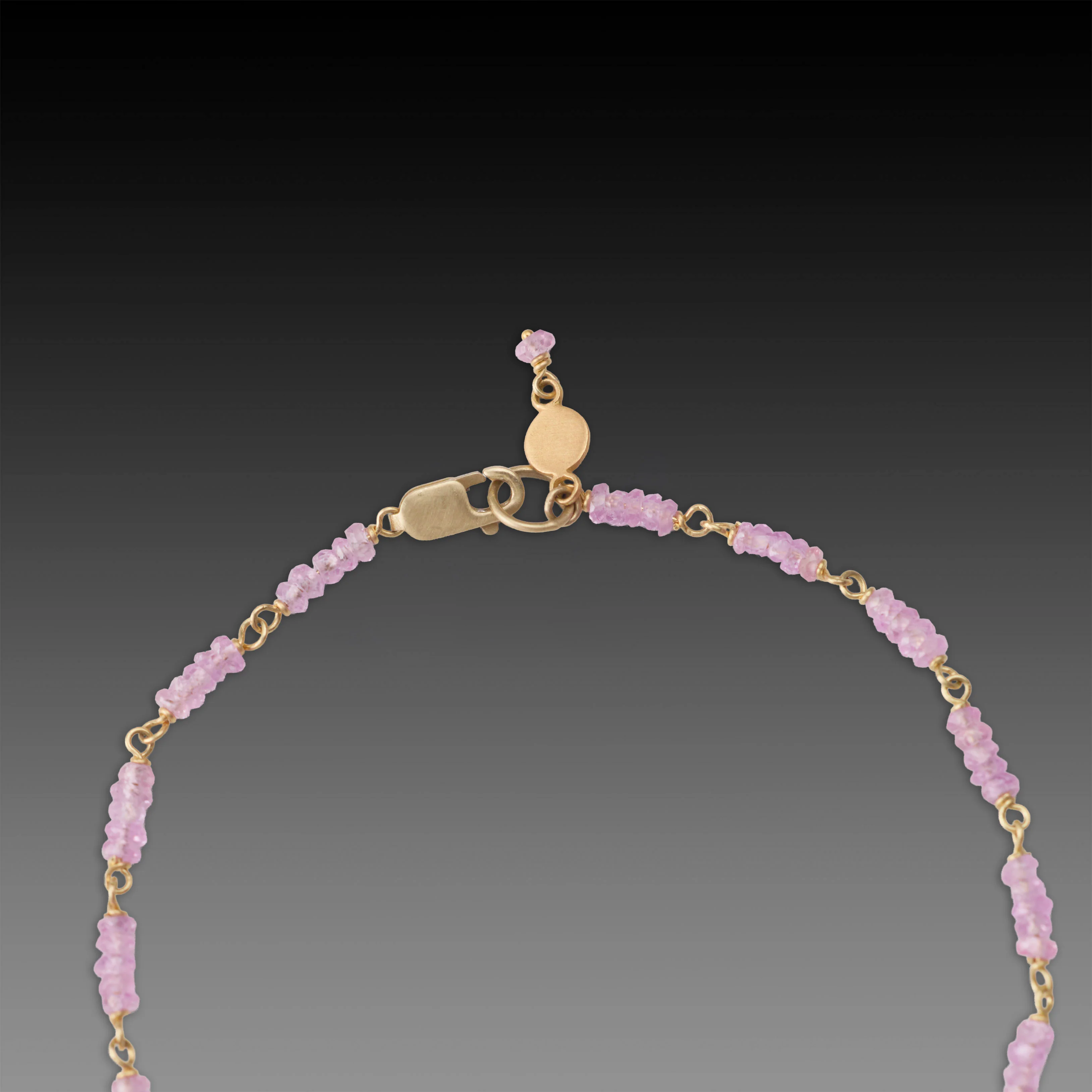 Pink Sapphire Bracelet - Image 3