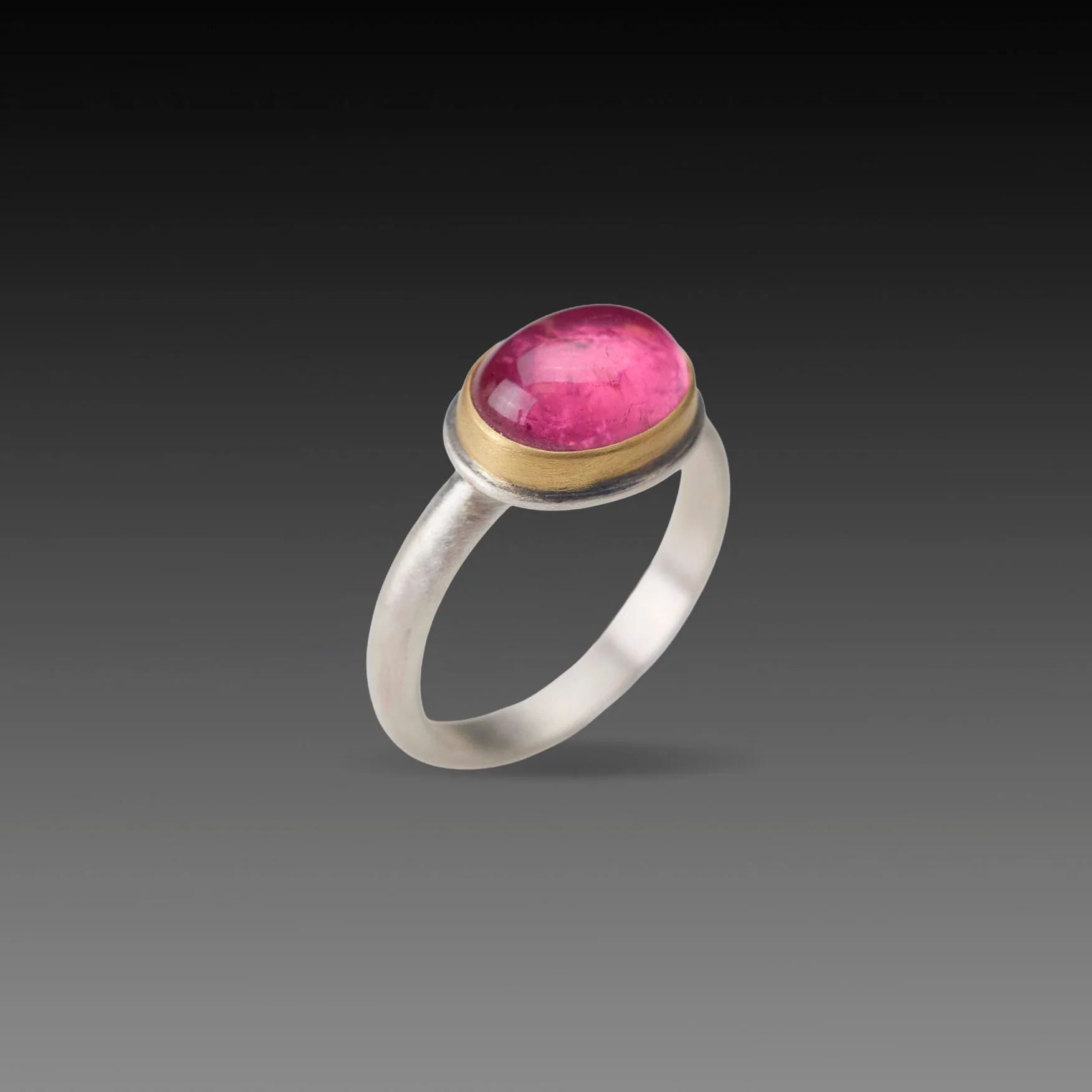 Pink Tourmaline Ring - Image 3