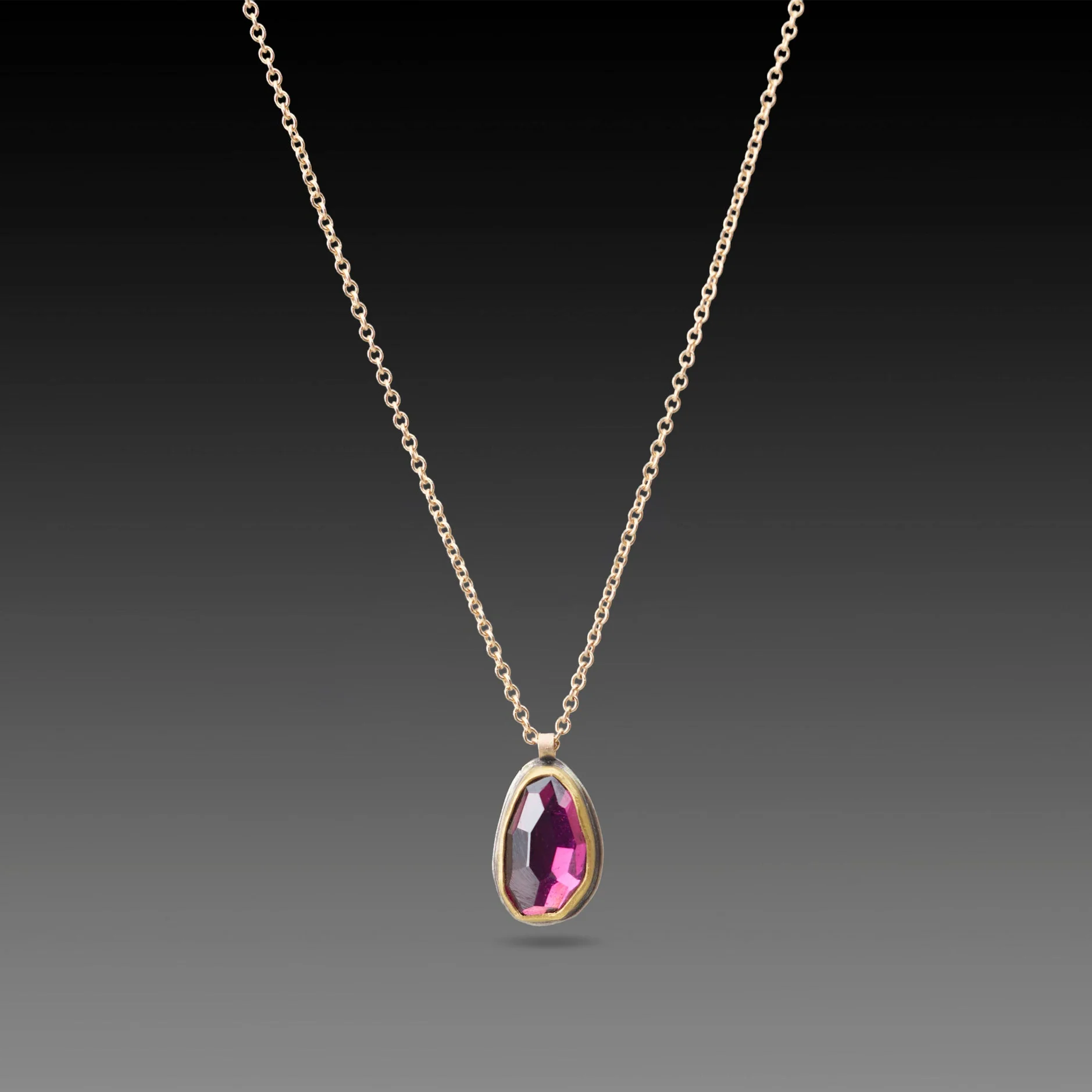 Rhodolite Garnet Necklace