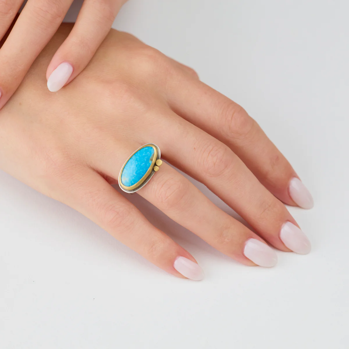 Robin's Egg Turquoise Ring - Image 2