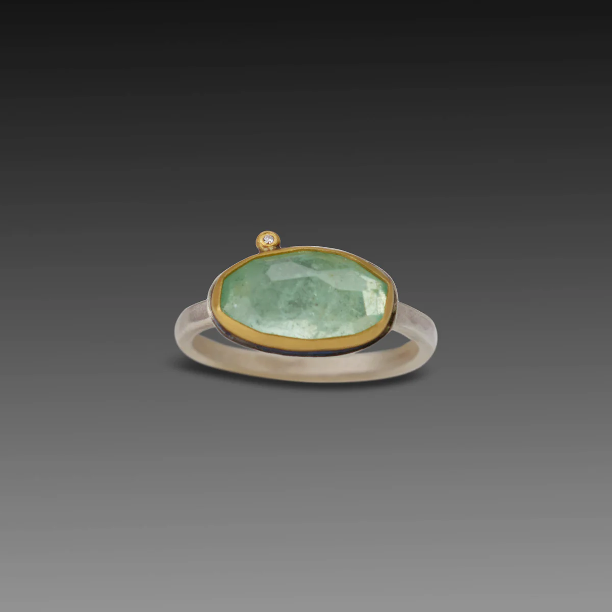Rose Cut Beryl Ring - Image 3