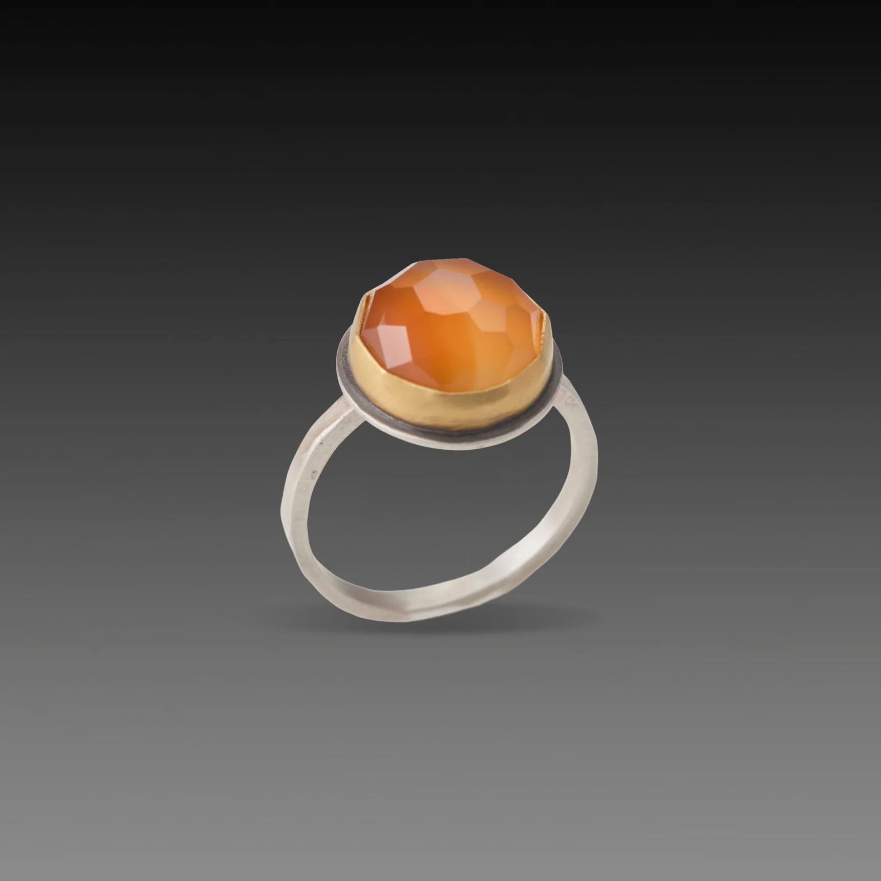 Round Carnelian Ring - Image 3