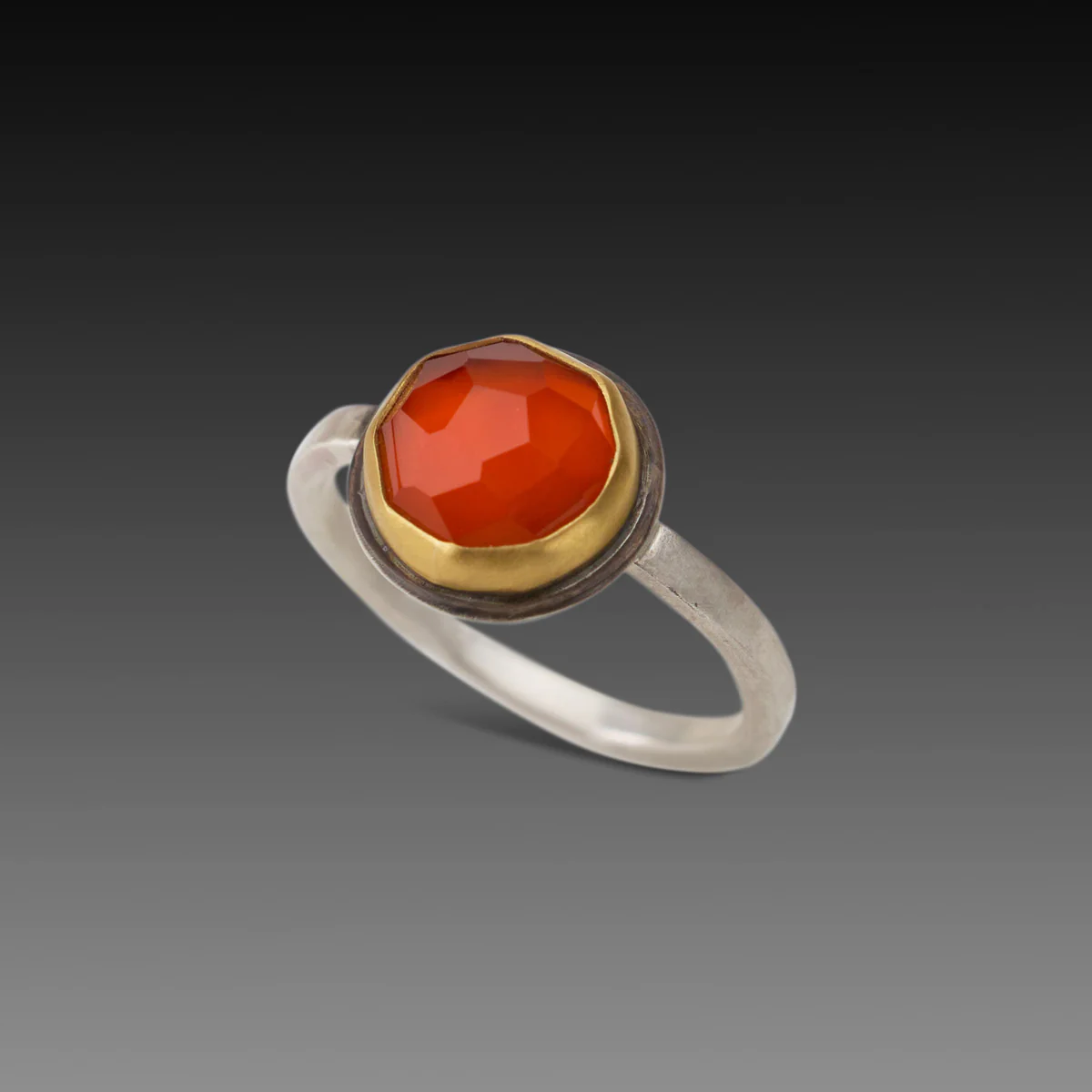 Round Carnelian Ring - Image 3