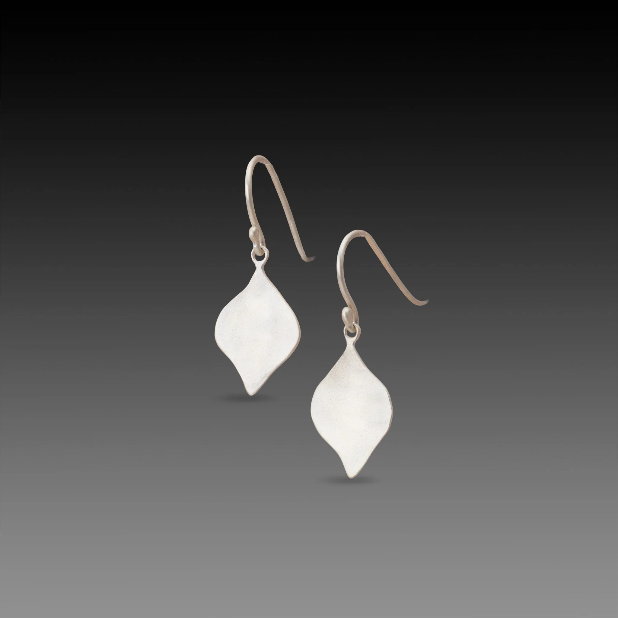 Silver Leaf Earrings