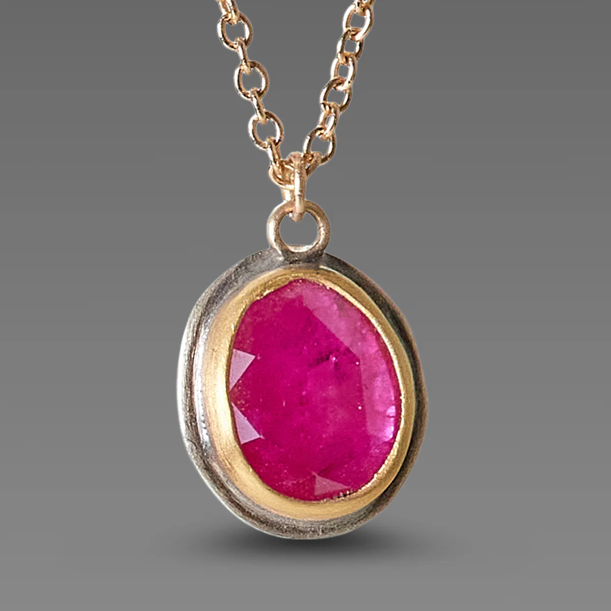 Vibrant Ruby Necklace - Image 2