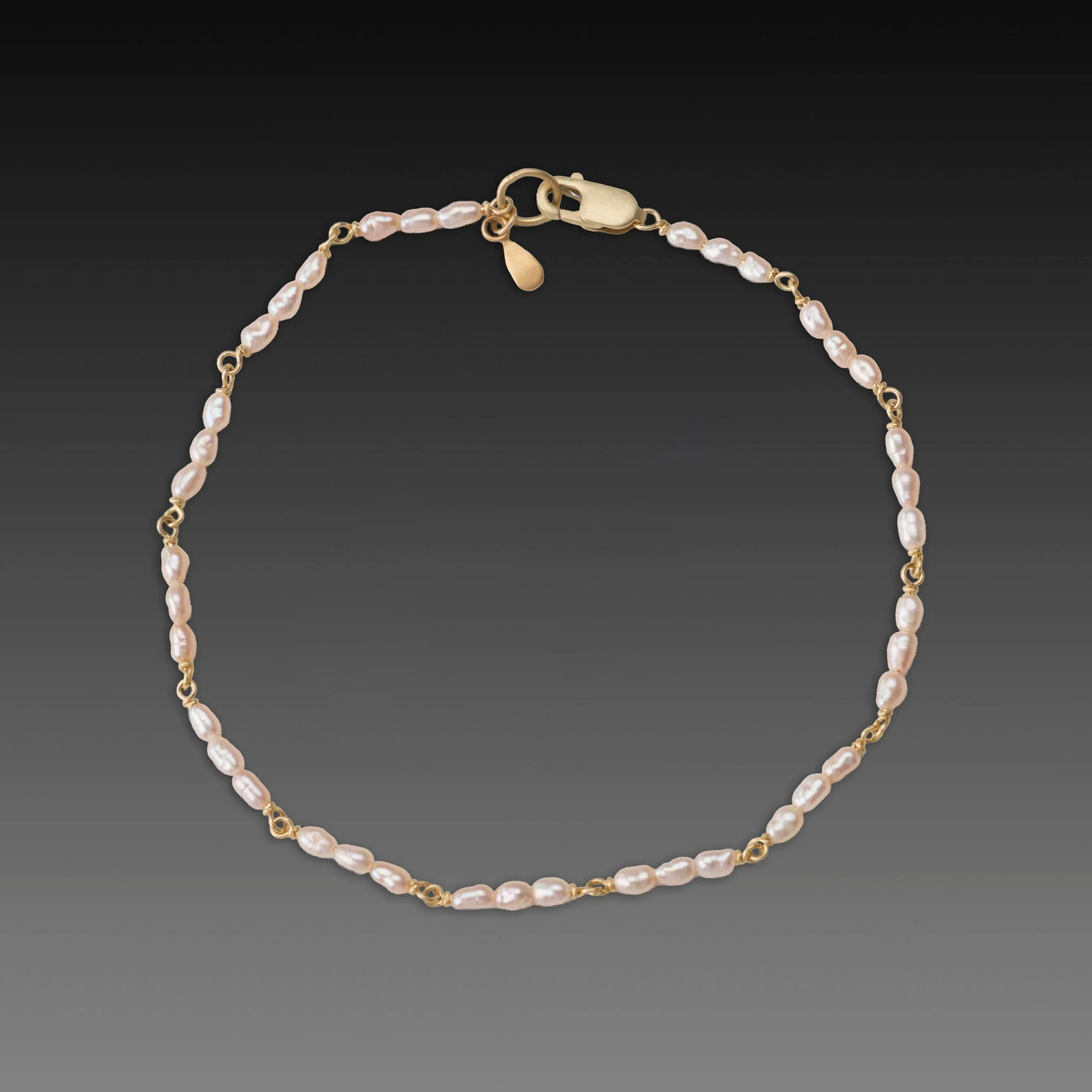 Soft Pink Pearl Bracelet