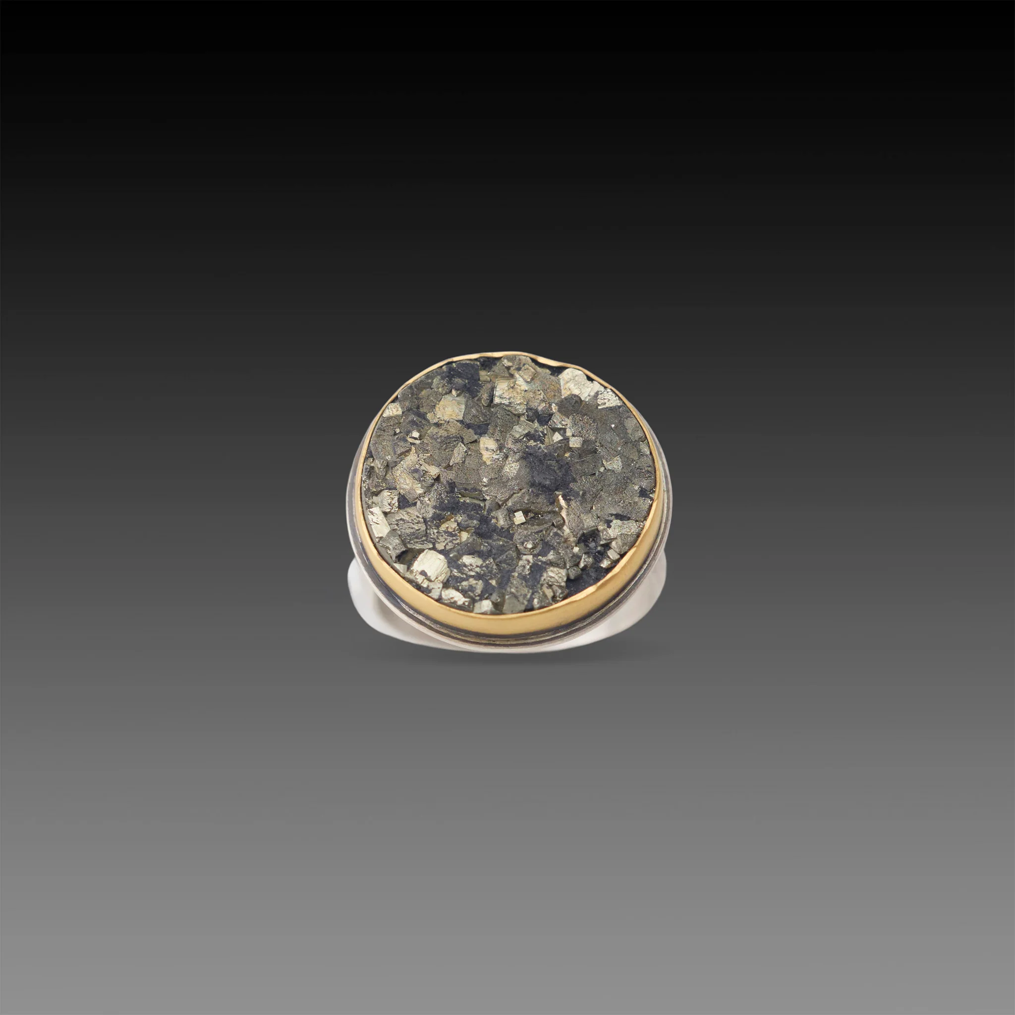 Textured Pyrite Ring - Image 3