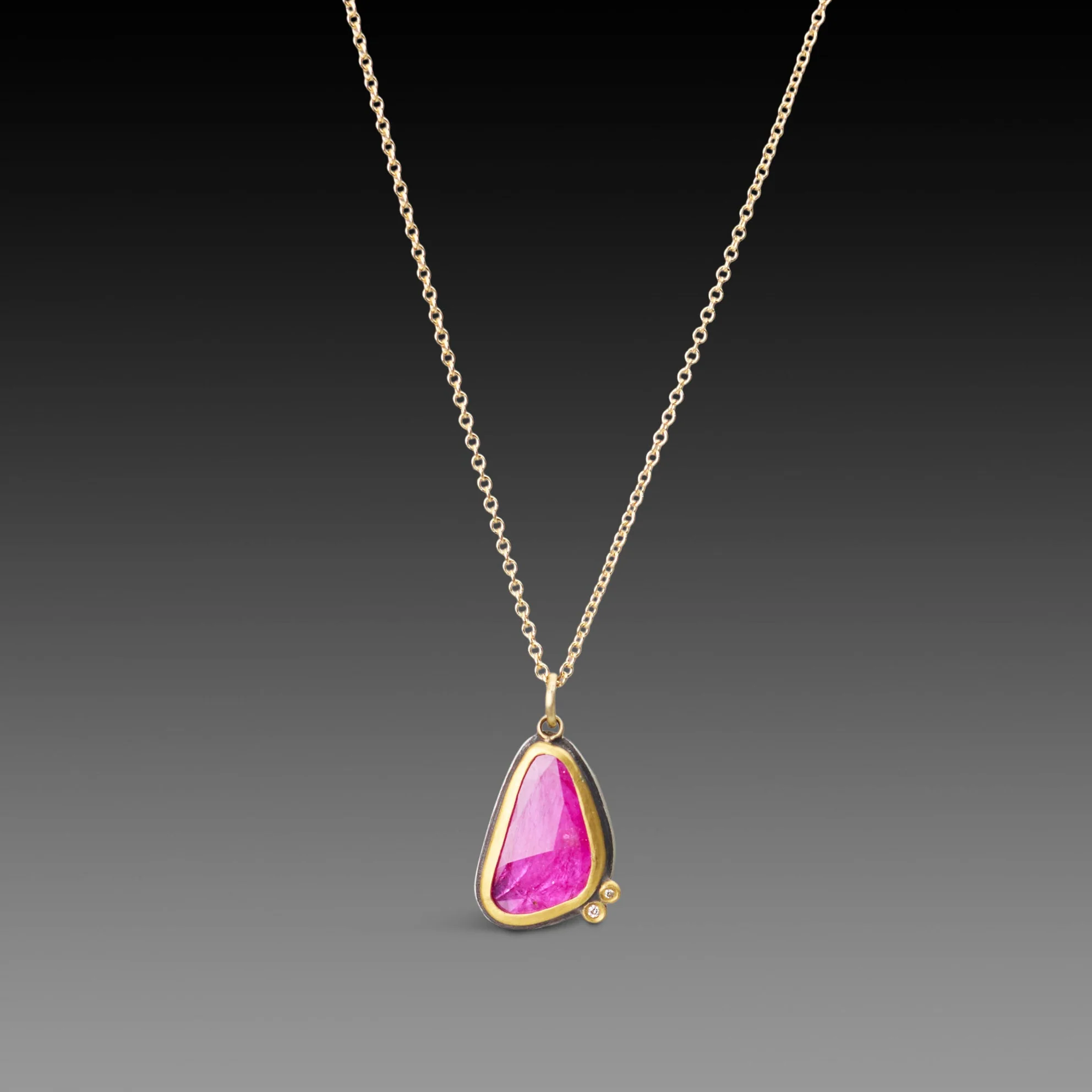 Vibrant Ruby Necklace