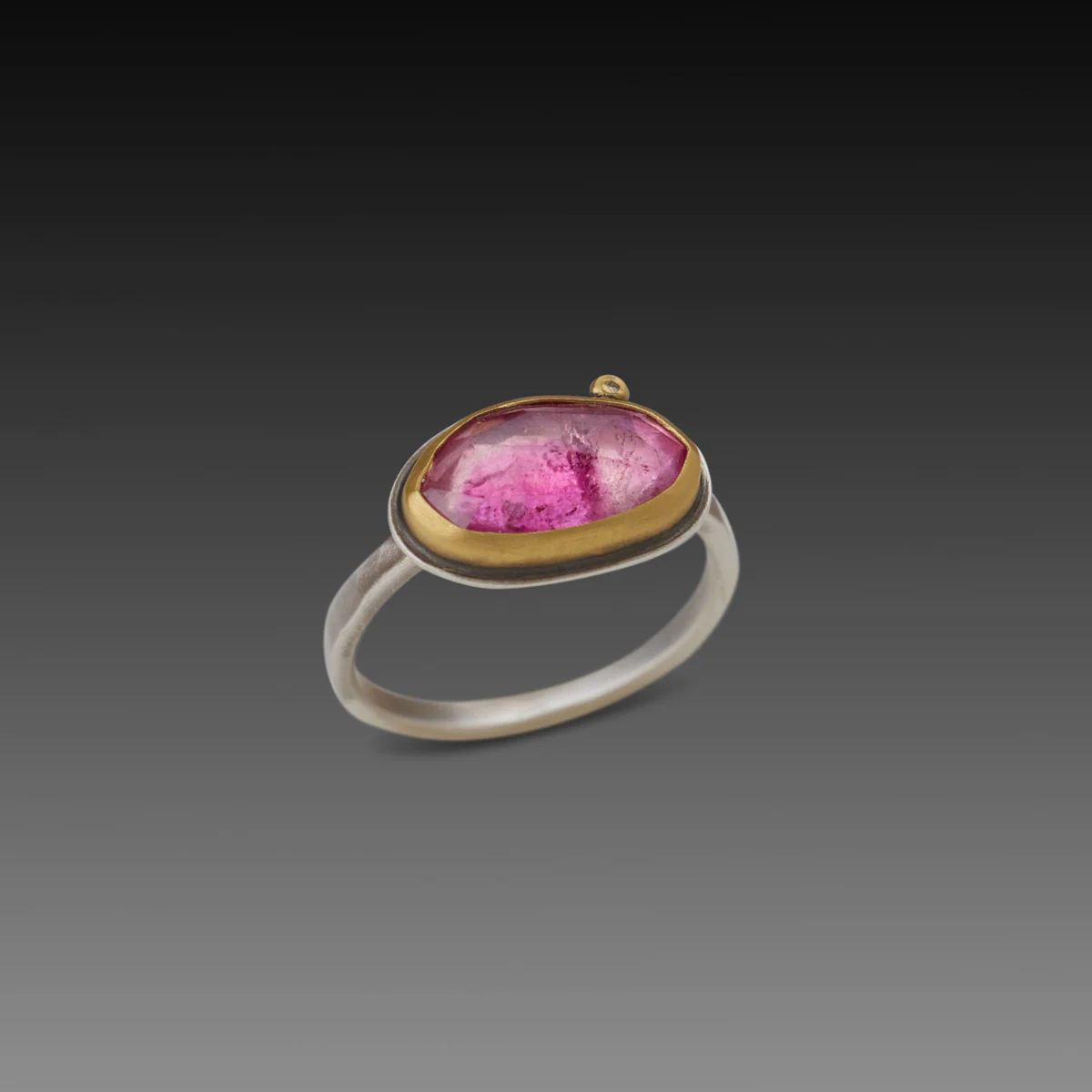 Pink Tourmaline Ring - Image 3